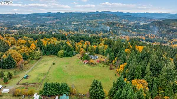 6.7 Acres of Land with Home for Sale in Yacolt, Washington