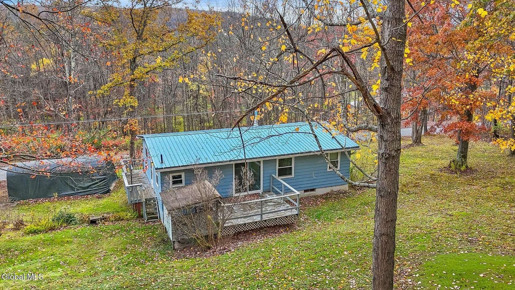 20 Acres of Recreational Land with Home for Sale in Afton, New York