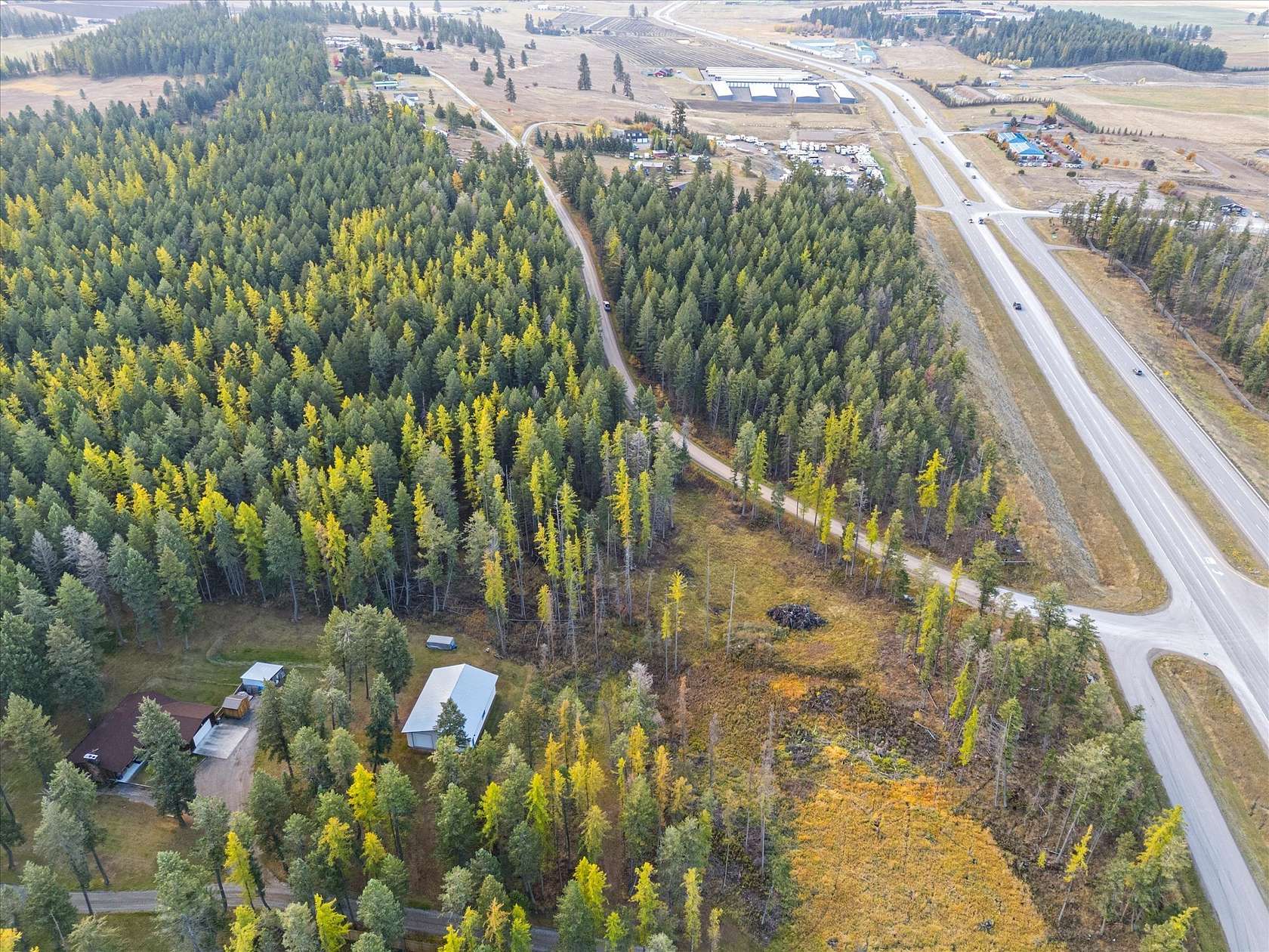 10 Acres of Commercial Land for Sale in Kalispell, Montana