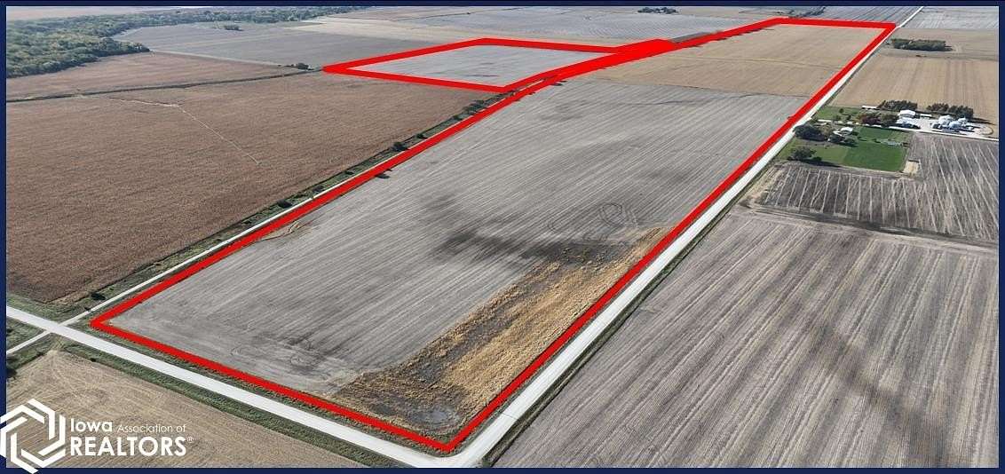 239 Acres of Agricultural Land for Sale in Hampton, Iowa