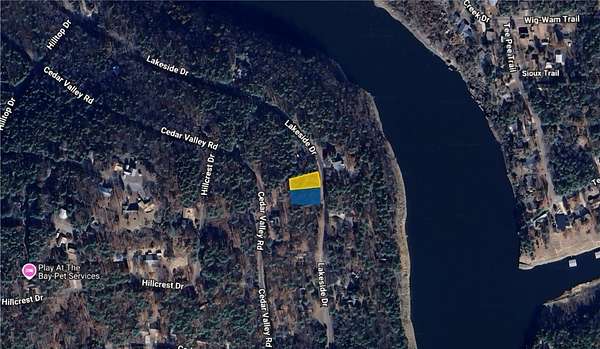 0.58 Acres of Residential Land for Sale in Fairfield Bay, Arkansas