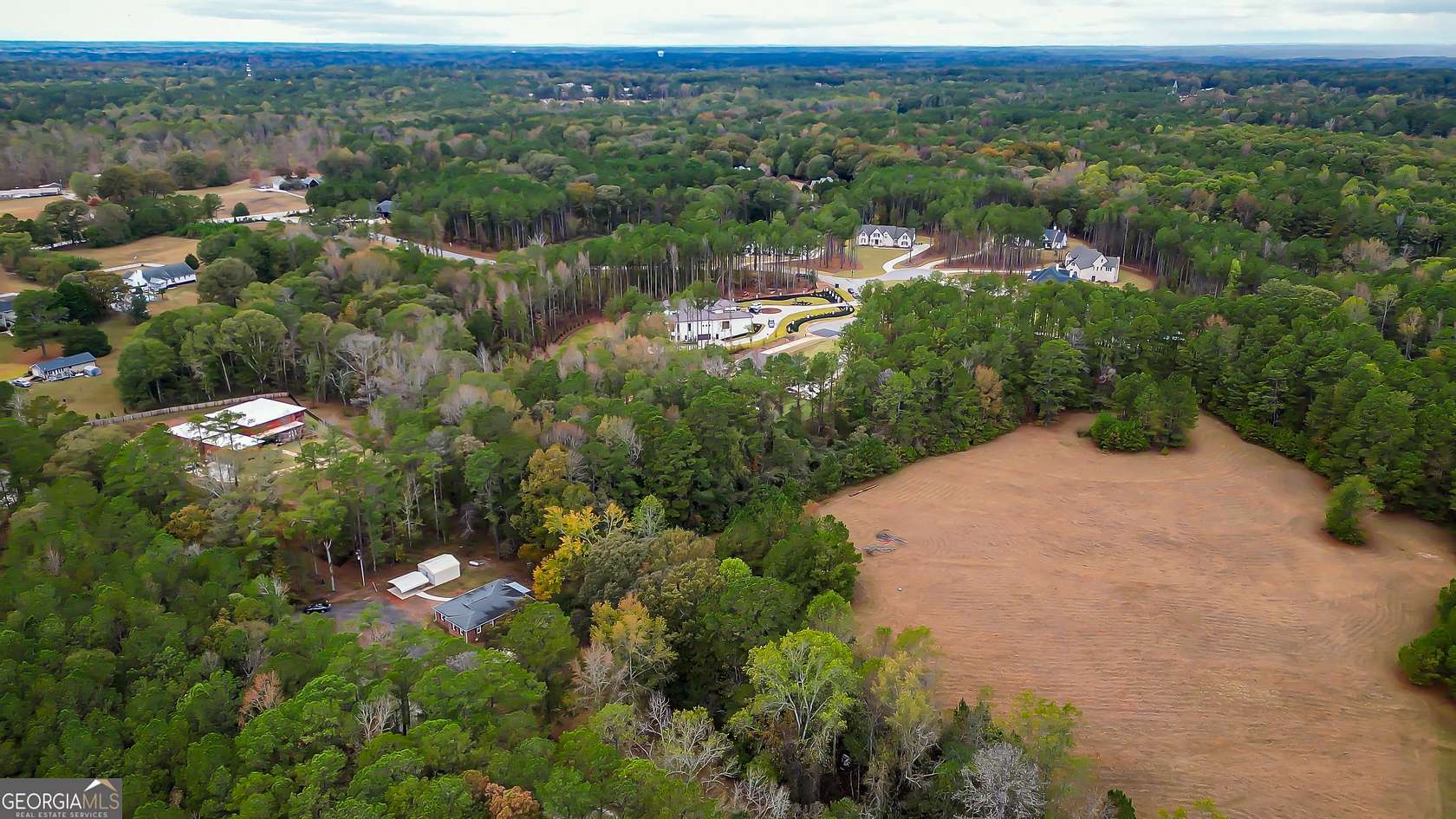 7.6 Acres of Residential Land with Home for Sale in Fayetteville, Georgia