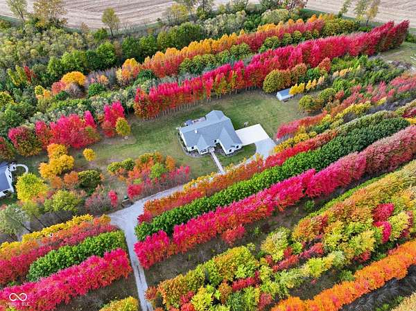 5.48 Acres of Residential Land with Home for Sale in Pendleton, Indiana