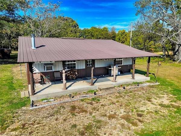 12.7 Acres of Recreational Land with Home for Sale in Stilwell, Oklahoma