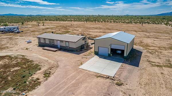 5 Acres of Residential Land with Home for Sale in Florence, Arizona