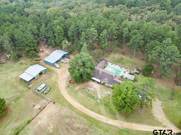 50 Acres of Land with Home for Sale in Lindale, Texas