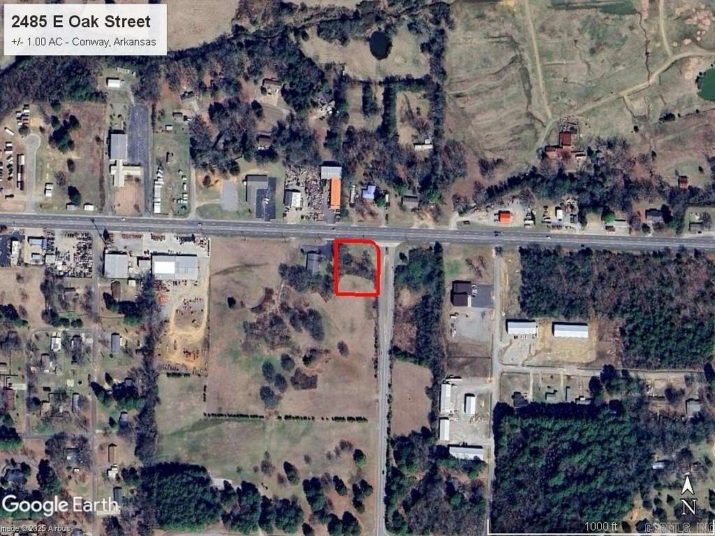 1 Acre of Commercial Land for Sale in Conway, Arkansas