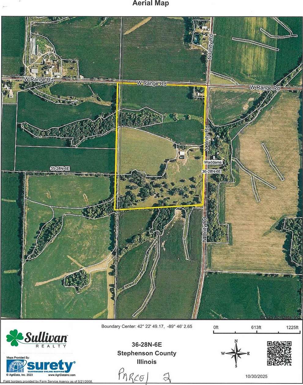 50 Acres of Agricultural Land for Sale in Lena, Illinois