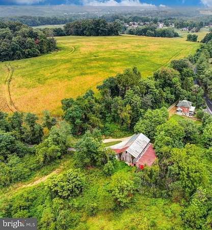 14 Acres of Land with Home for Sale in Westminster, Maryland