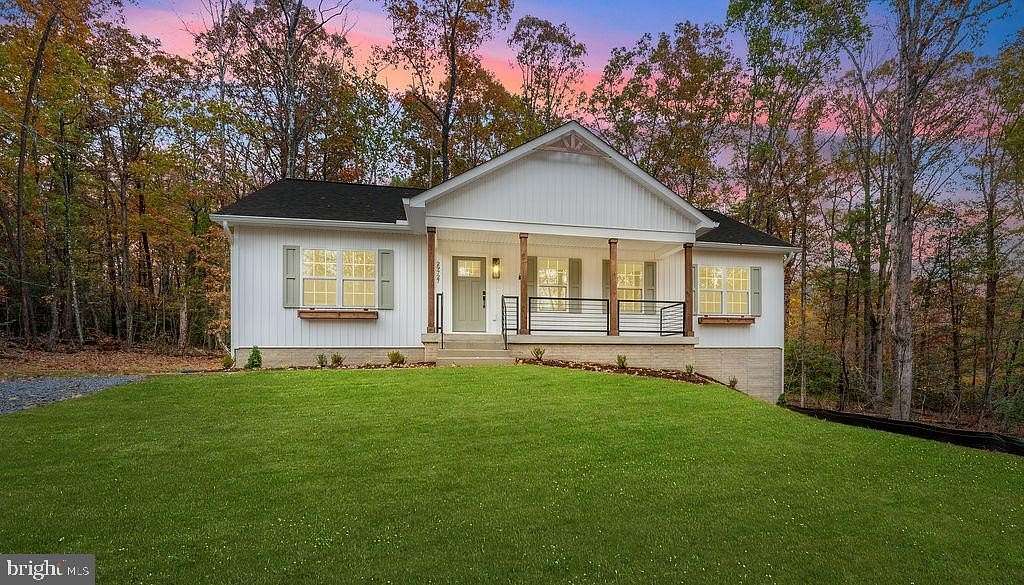 3 Acres of Residential Land with Home for Sale in Rhoadesville, Virginia