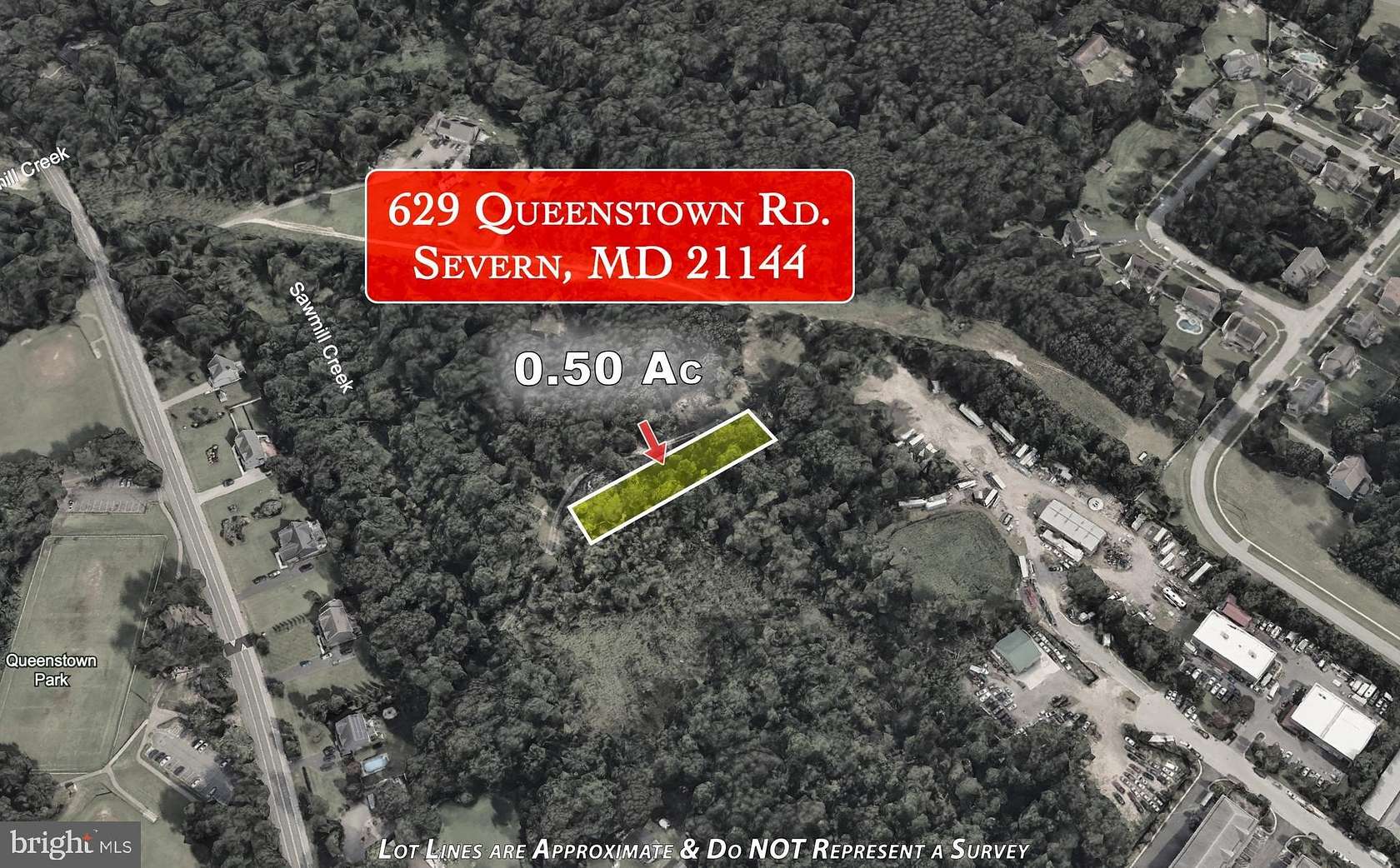 0.5 Acres of Land for Sale in Severn, Maryland