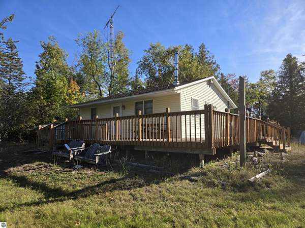 25.2 Acres of Recreational Land with Home for Sale in Harrisville, Michigan