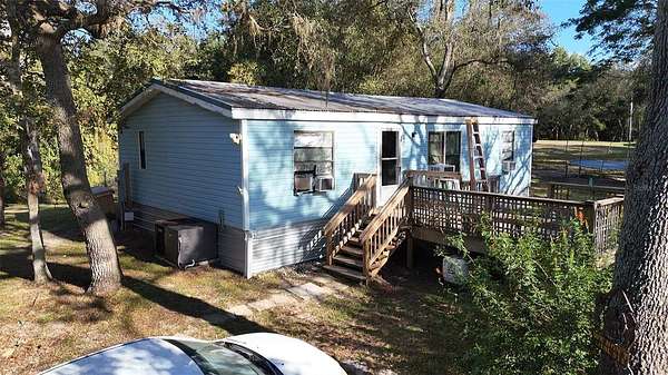 5 Acres of Land with Home for Sale in Bushnell, Florida