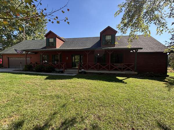 47 Acres of Recreational Land with Home for Sale in Nashville, Indiana