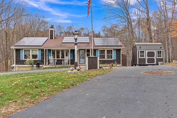 2.76 Acres of Residential Land with Home for Sale in Holland, Massachusetts