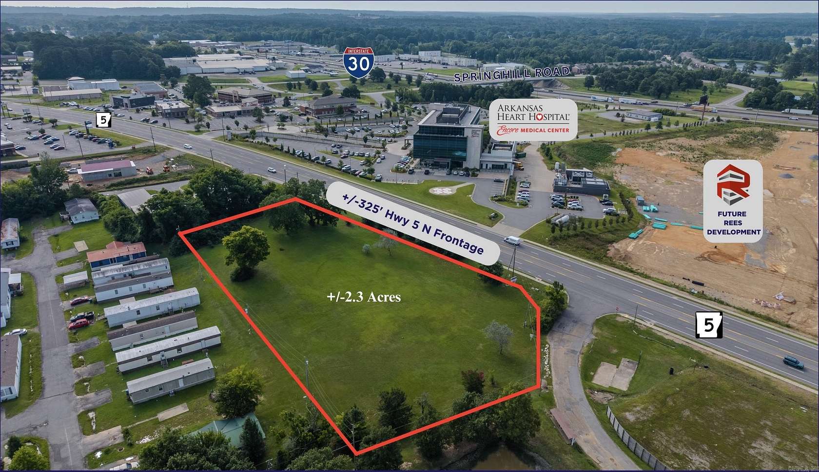 2.3 Acres of Mixed-Use Land for Sale in Benton, Arkansas