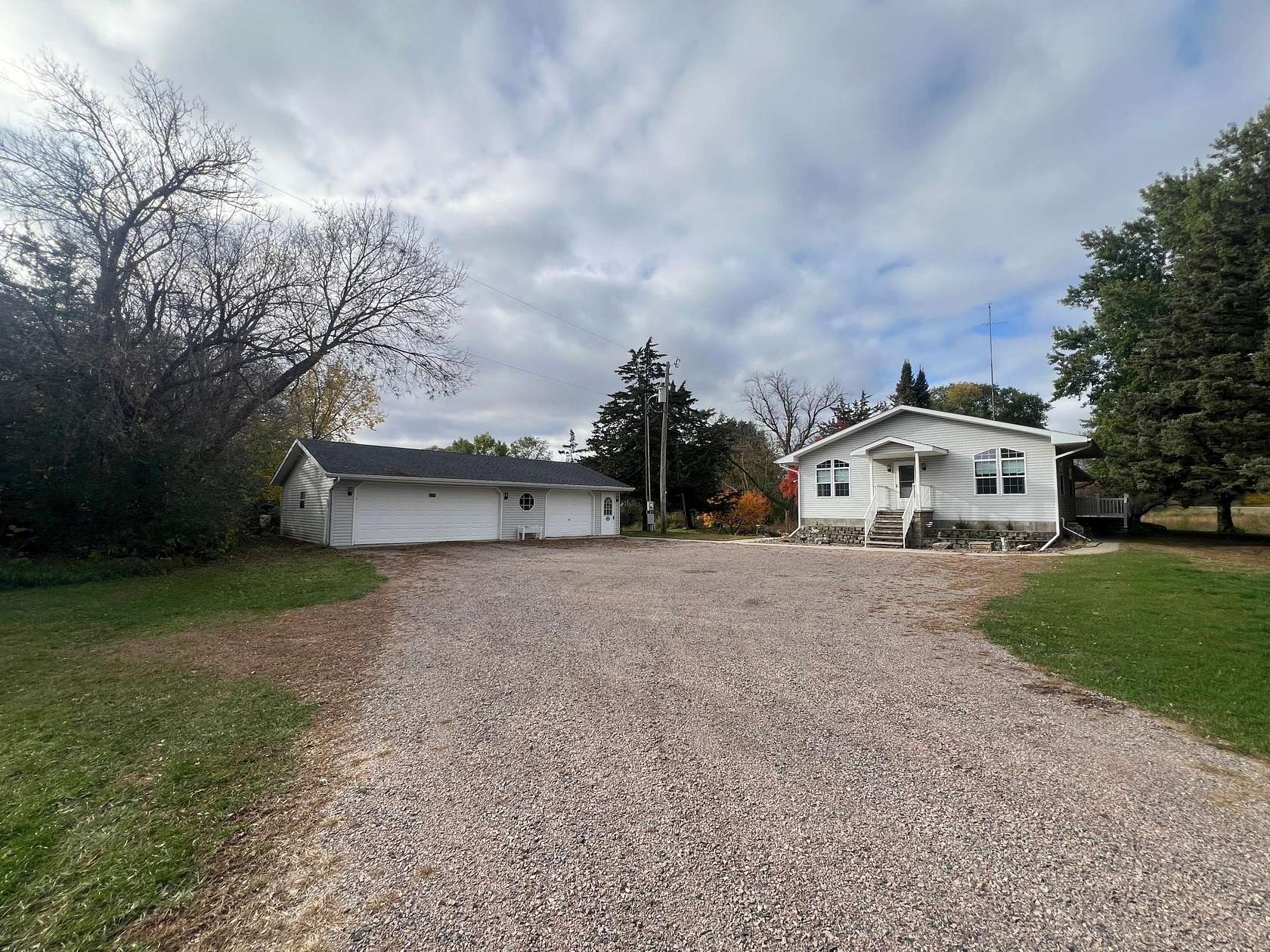 10 Acres of Recreational Land with Home for Sale in Montevideo, Minnesota