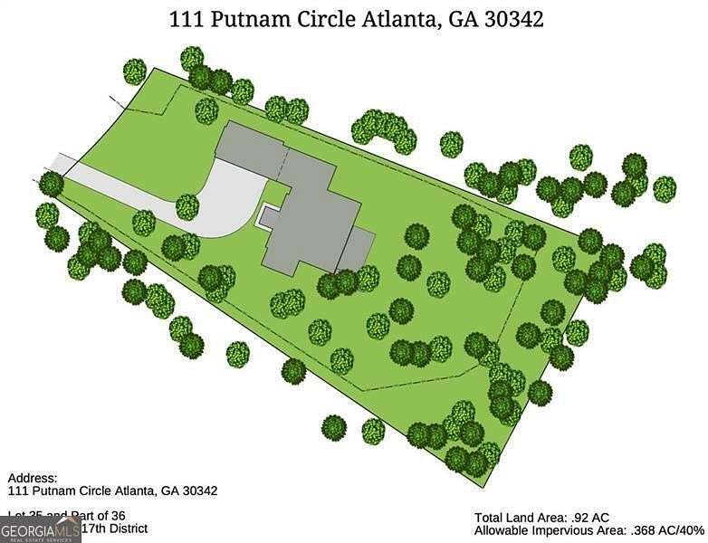 0.92 Acres of Residential Land for Sale in Atlanta, Georgia
