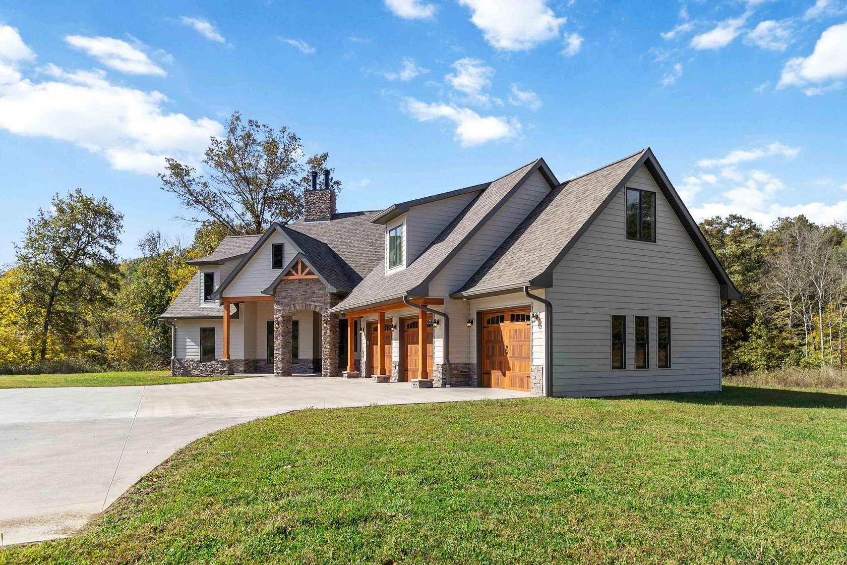 37.3 Acres of Land with Home for Sale in Greensburg, Kentucky