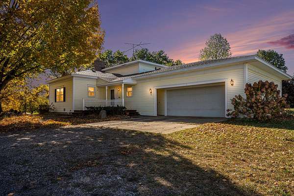 2 Acres of Residential Land with Home for Sale in Schoolcraft, Michigan