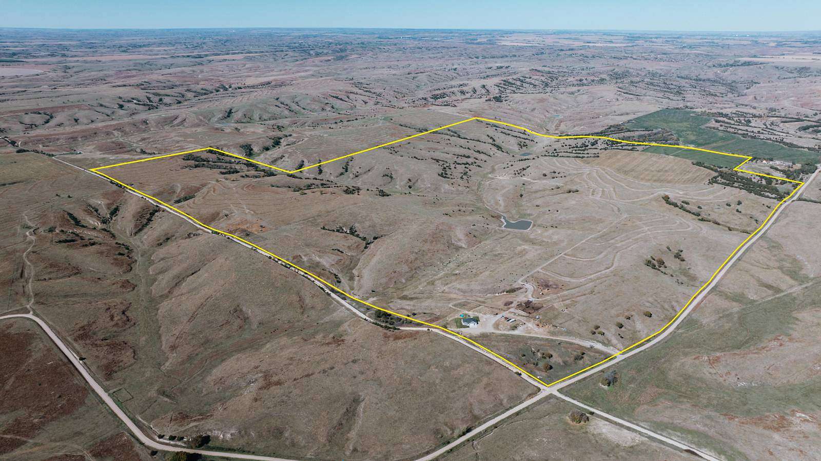 512 Acres of Improved Agricultural Land for Sale in Elwood, Nebraska