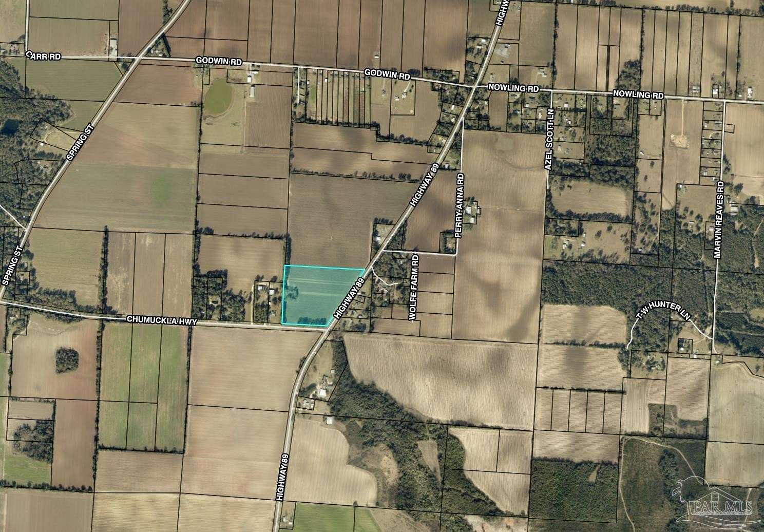 19 Acres of Land for Sale in Jay, Florida