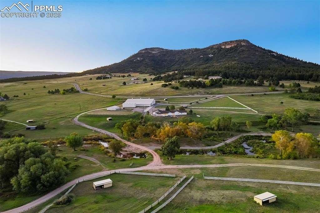 50 Acres of Land with Home for Sale in Larkspur, Colorado