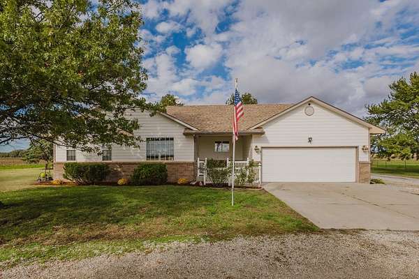 4.58 Acres of Residential Land with Home for Auction in Valley Center, Kansas