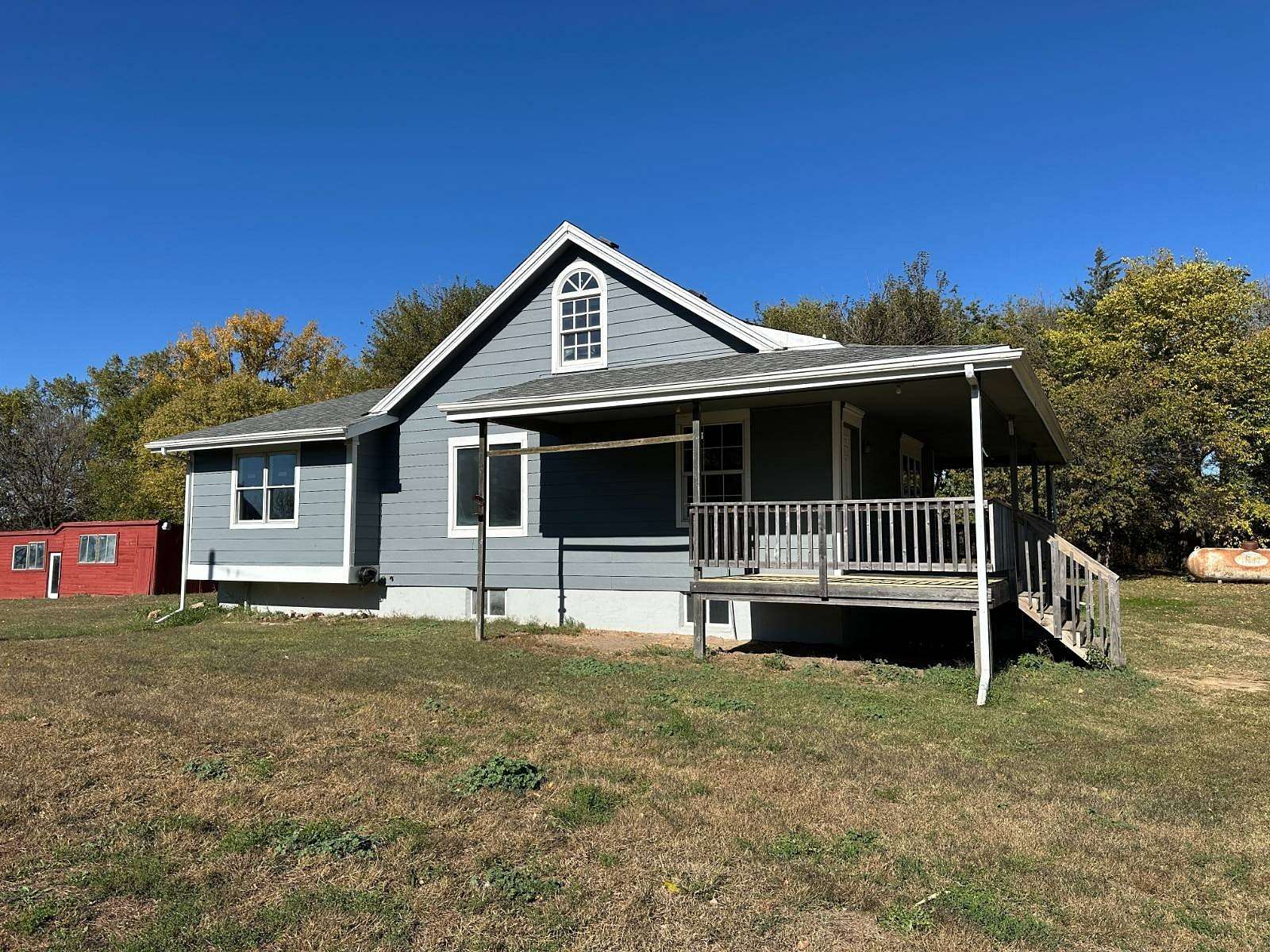 5 Acres of Residential Land with Home for Sale in Meadow Grove, Nebraska