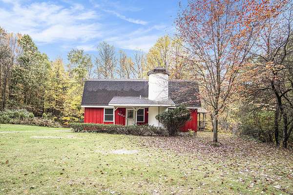 10 Acres of Residential Land with Home for Sale in Howard City, Michigan