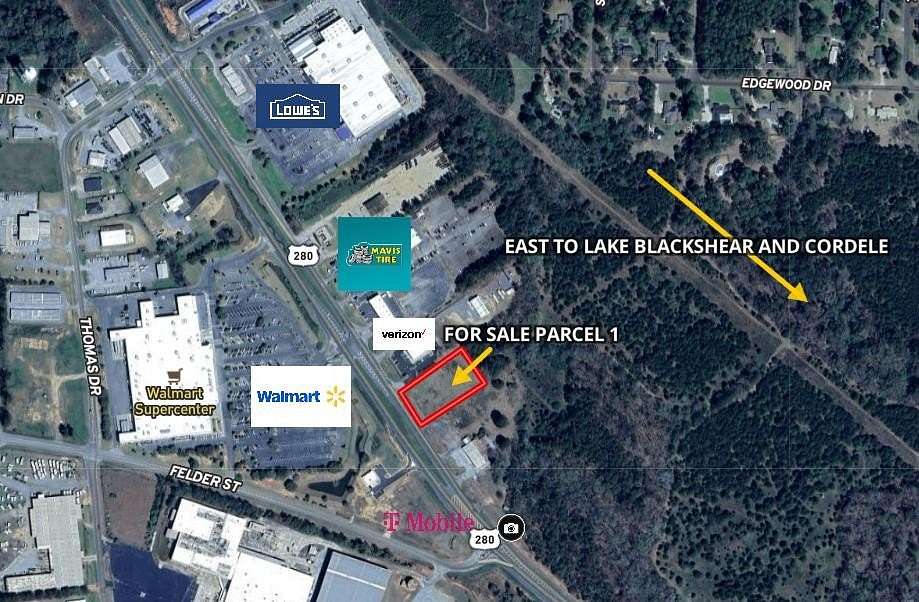 1.25 Acres of Commercial Land for Sale in Americus, Georgia