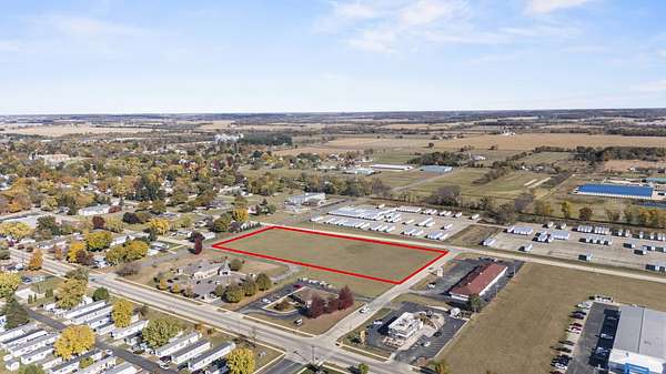 3.8 Acres of Commercial Land for Sale in Brodhead, Wisconsin
