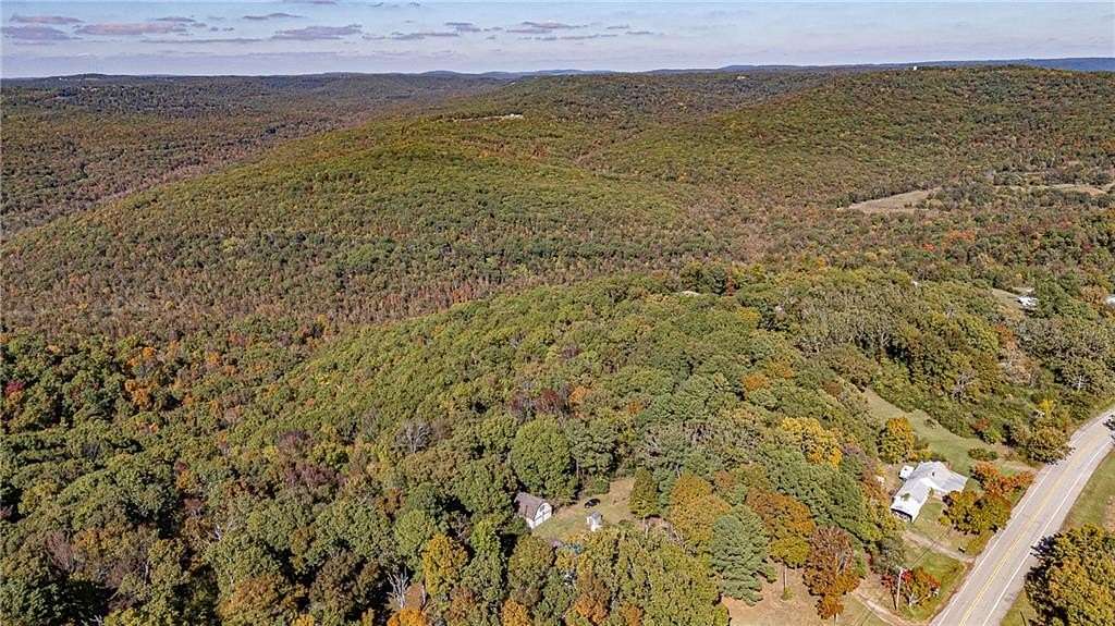 9.54 Acres of Land with Home for Sale in Mountainburg, Arkansas