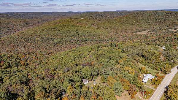 9.54 Acres of Land with Home for Sale in Mountainburg, Arkansas