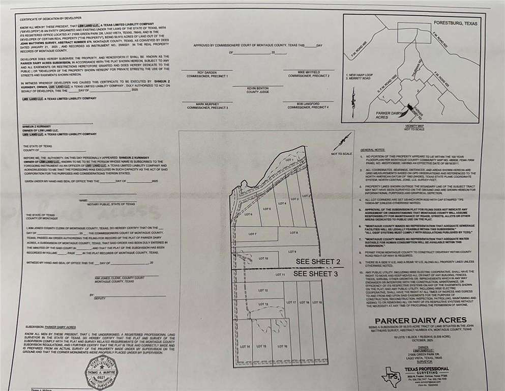 2.18 Acres of Land for Sale in Forestburg, Texas
