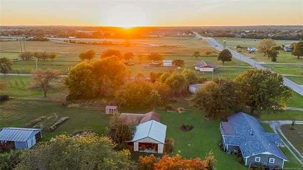 5 Acres of Land with Home for Sale in Collinsville, Oklahoma