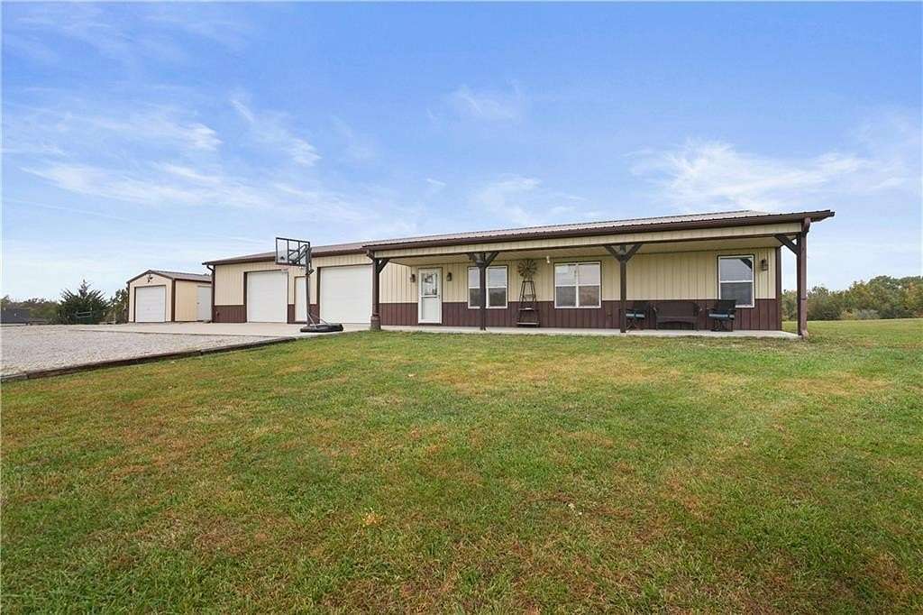 10 Acres of Land with Home for Sale in Lathrop, Missouri