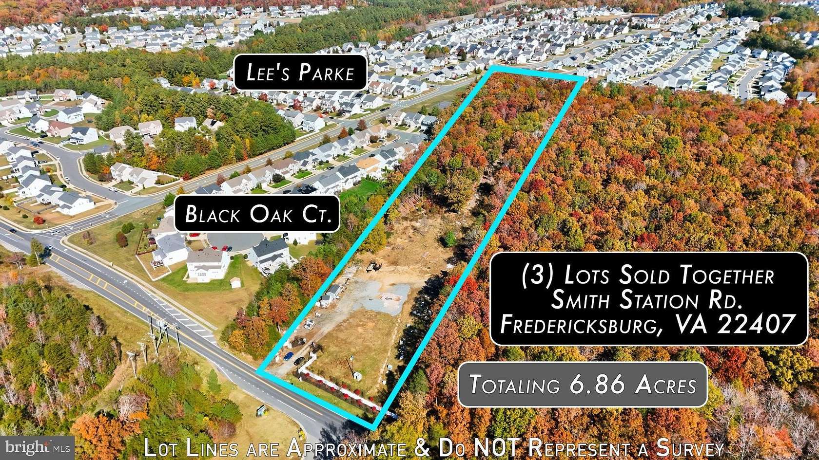 6.86 Acres of Mixed-Use Land for Sale in Fredericksburg, Virginia