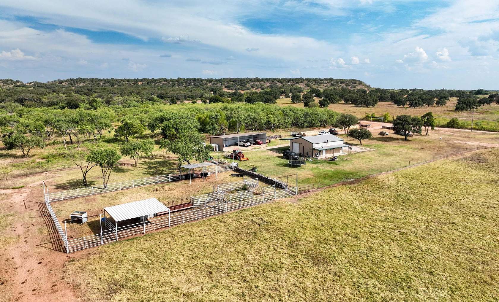 158 Acres of Land with Home for Sale in Brownwood, Texas
