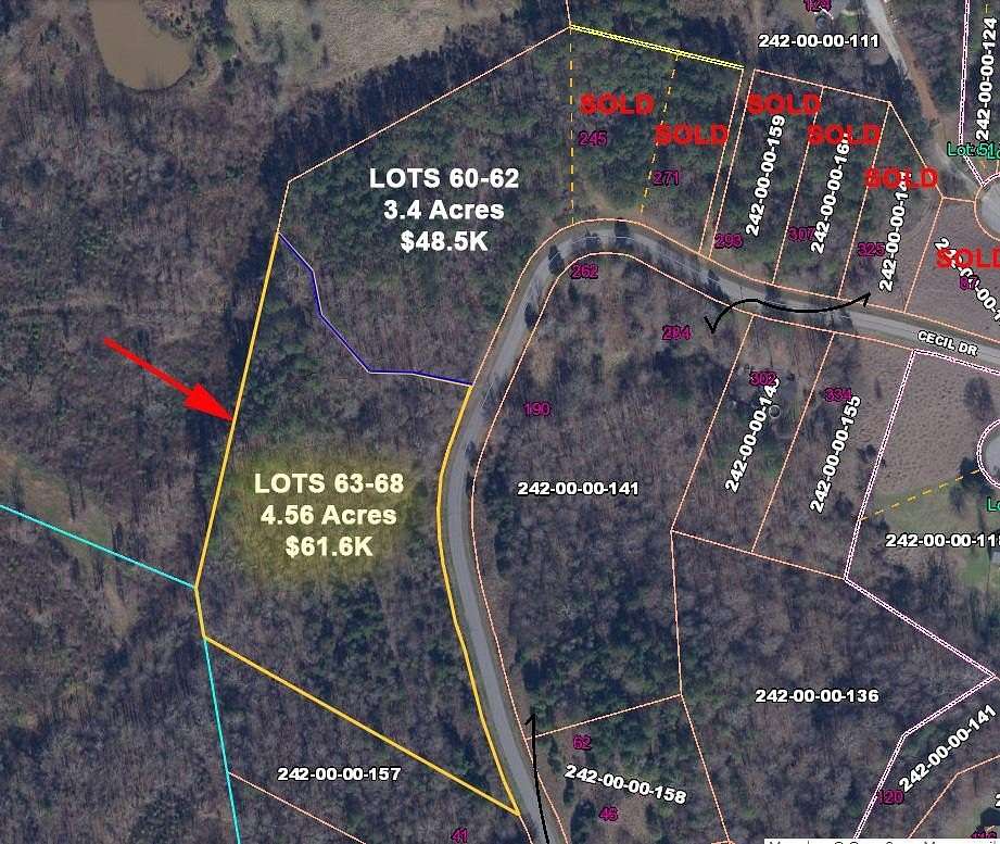 4.56 Acres of Residential Land for Sale in Waterloo, South Carolina