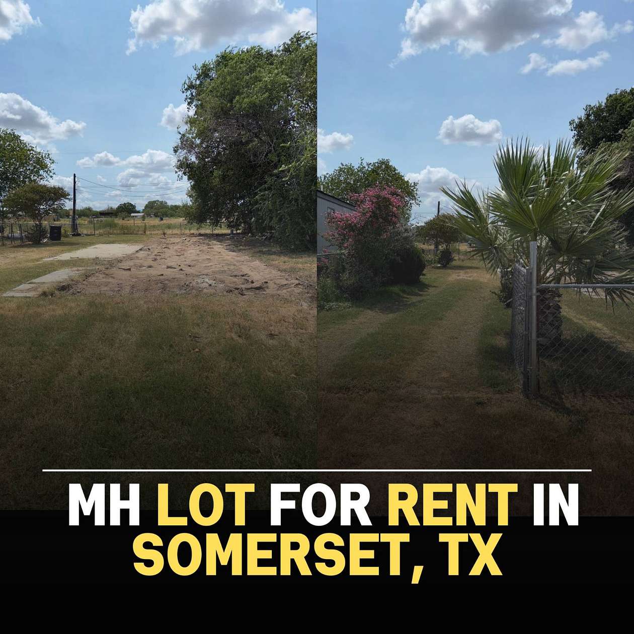 Residential Land for Lease in Somerset, Texas