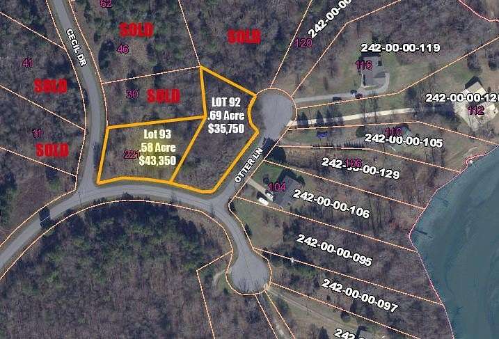 0.58 Acres of Residential Land for Sale in Waterloo, South Carolina