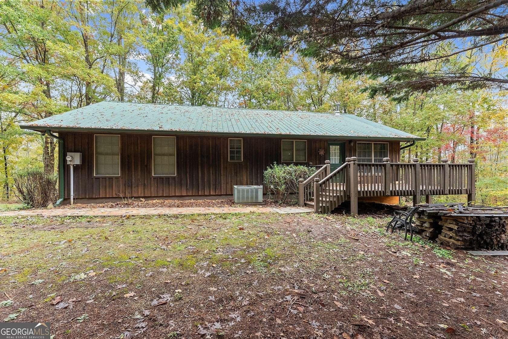 8.17 Acres of Residential Land with Home for Sale in Cleveland, Georgia