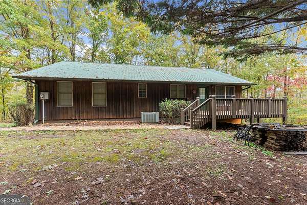 8.17 Acres of Residential Land with Home for Sale in Cleveland, Georgia