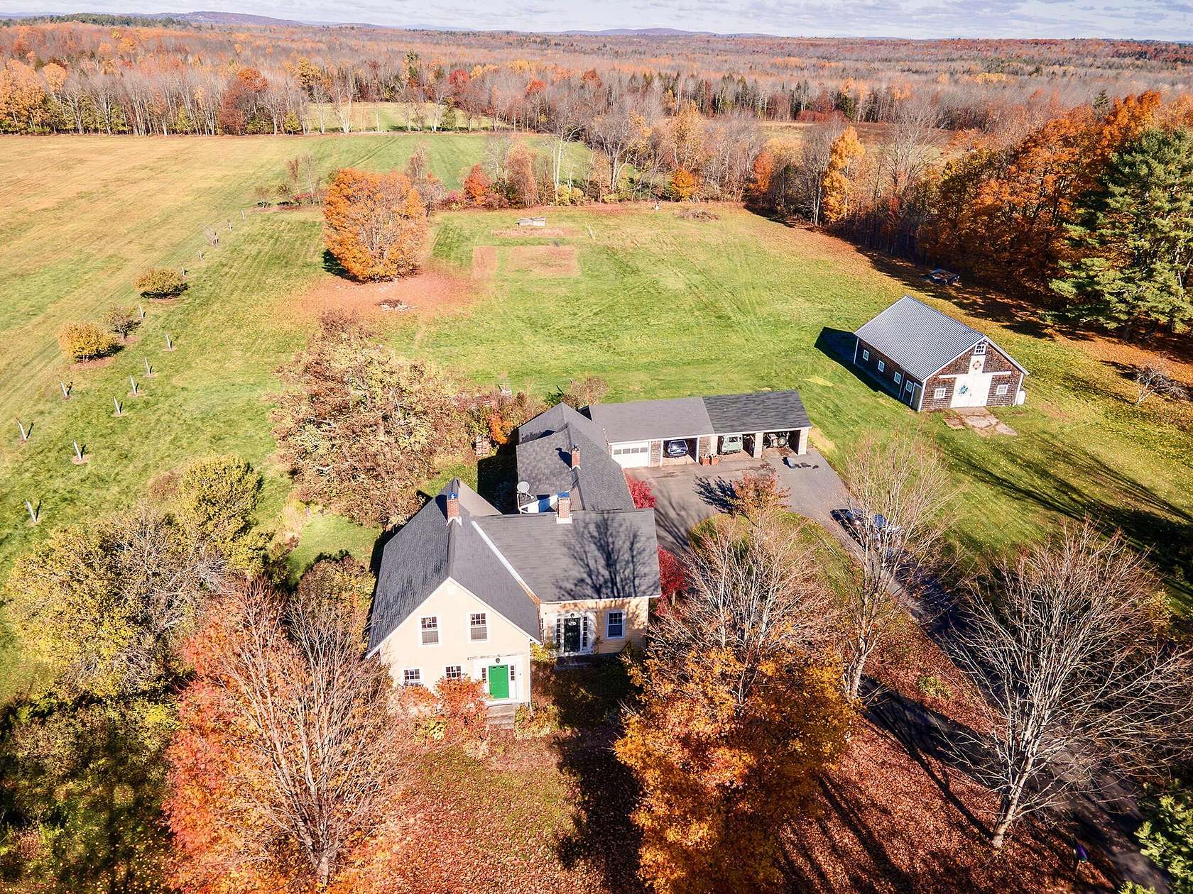 4 Acres of Residential Land with Home for Sale in Pittsfield, Maine