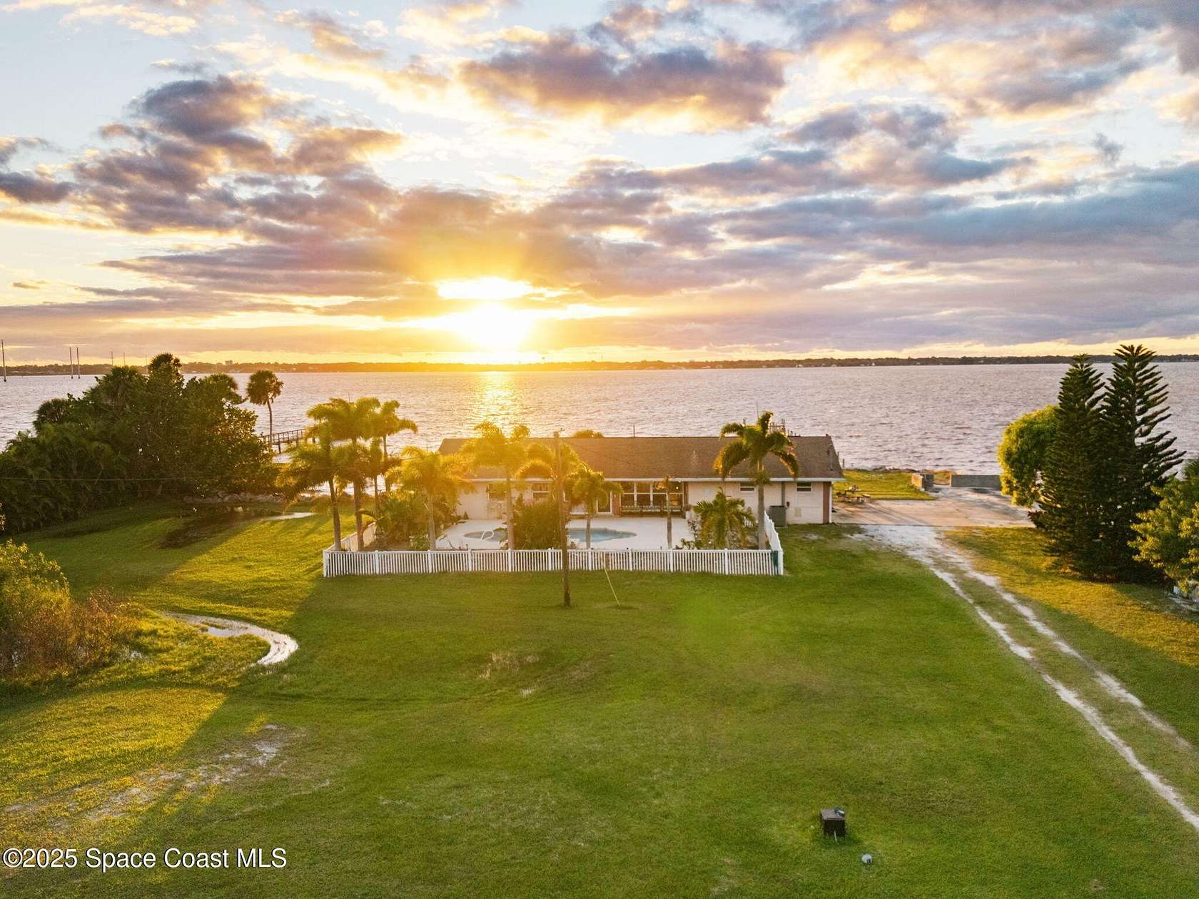 4.36 Acres of Land with Home for Sale in Merritt Island, Florida