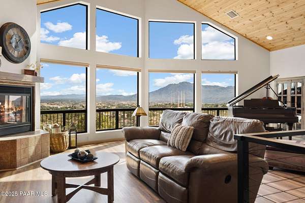 9.35 Acres of Residential Land with Home for Sale in Prescott, Arizona