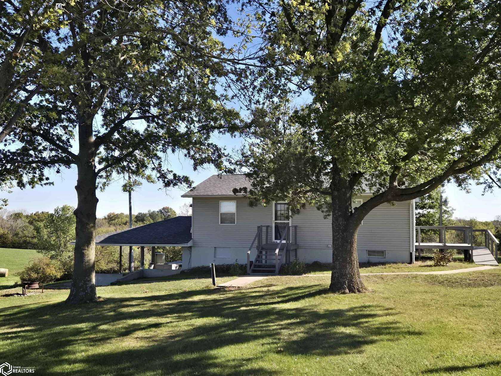 3.7 Acres of Residential Land with Home for Sale in Mystic, Iowa