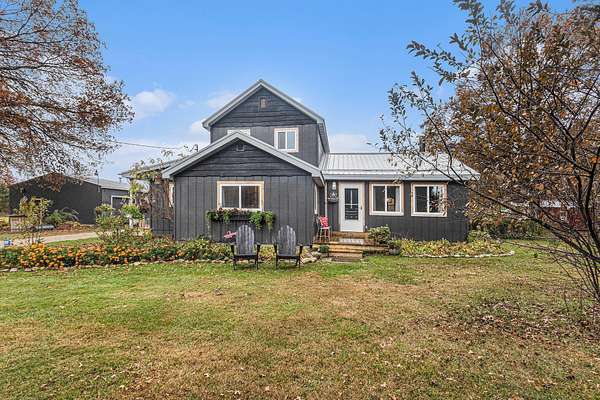 10 Acres of Land with Home for Sale in Bloomingdale, Michigan