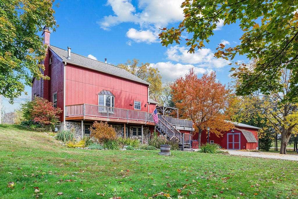 1.55 Acres of Residential Land with Home for Sale in Wales, Wisconsin